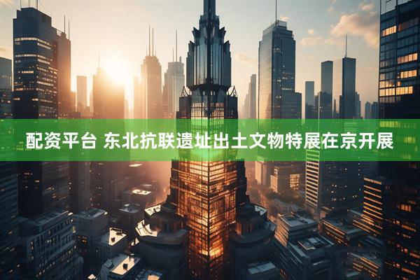 配资平台 东北抗联遗址出土文物特展在京开展