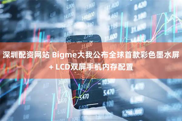 深圳配资网站 Bigme大我公布全球首款彩色墨水屏+ LCD双屏手机内存配置